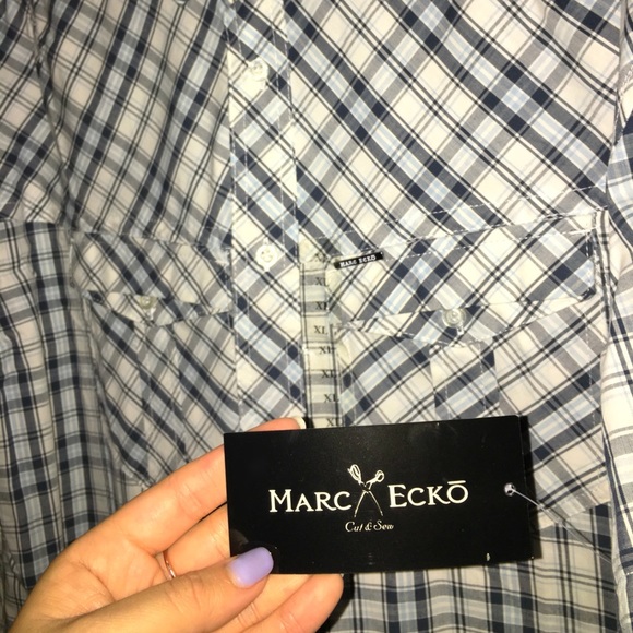 Men’s Marc Ecko short sleeve button up size XL - Picture 6 of 7